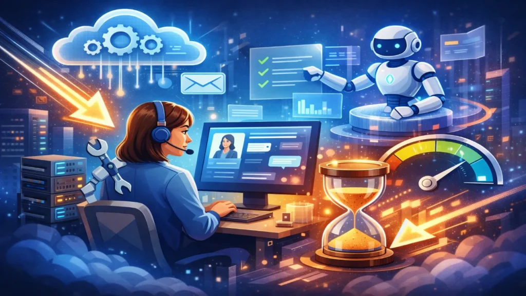 Service Cloud Automation That Cut Resolution Time by 40%