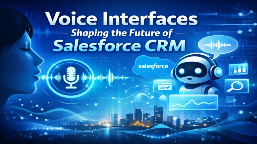 Voice Interfaces Shaping the Future of Salesforce CRM
