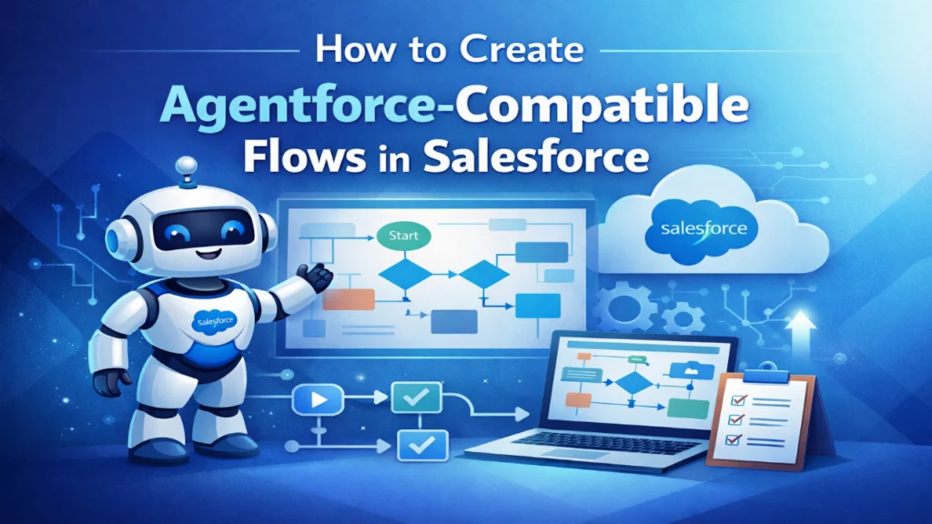How to Create Agentforce-Compatible Flows in Salesforce