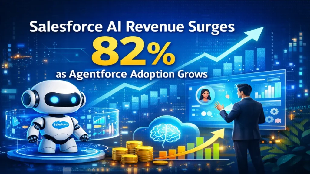 Salesforce AI Revenue Surges 82% as Agent Force Adoption Grows