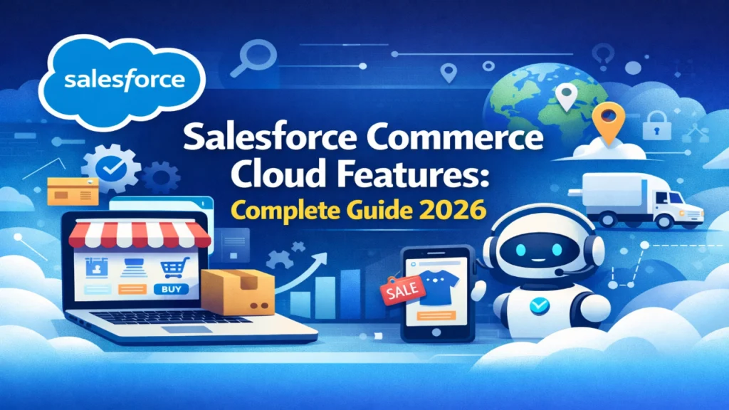 Salesforce Commerce Cloud Features: Complete Guide 2026 cover image