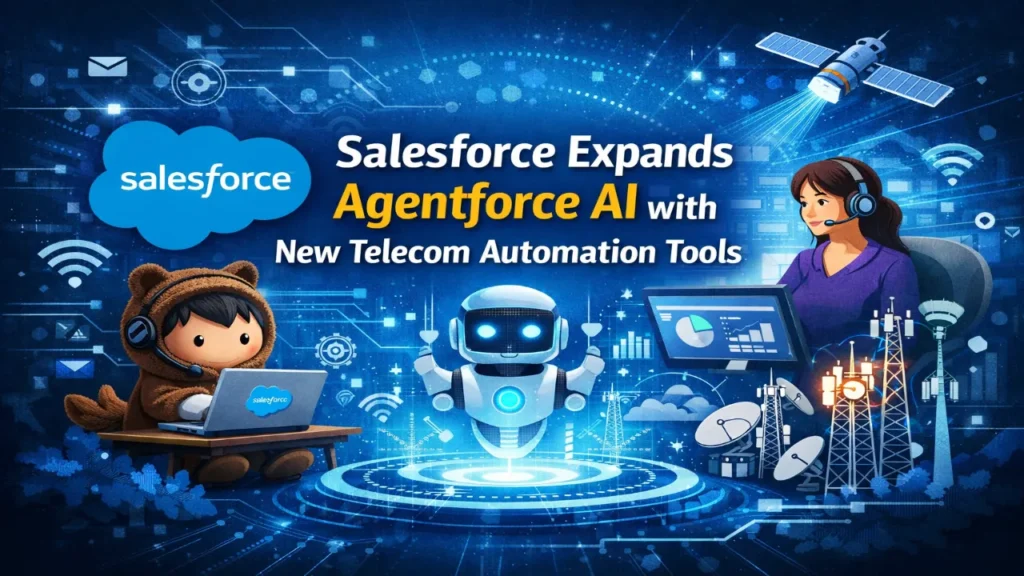 Salesforce Expands Agentforce AI with New Telecom Automation Tools
