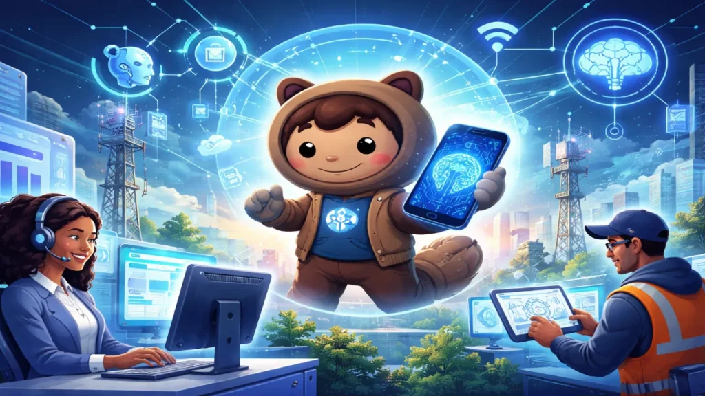 Salesforce Expands Agentforce AI with New Telecom Automation Tools