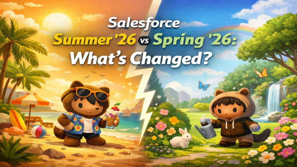 Salesforce Summer ’26 vs Spring ’26: What’s Changed?