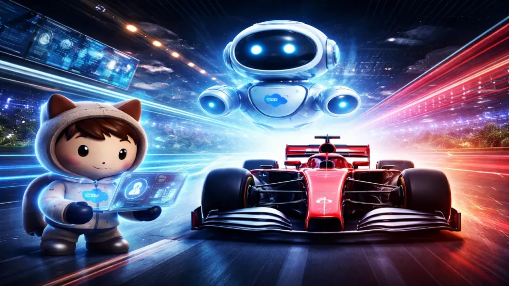 Salesforce and Formula 1 Launch Agentforce AI Fan Companion