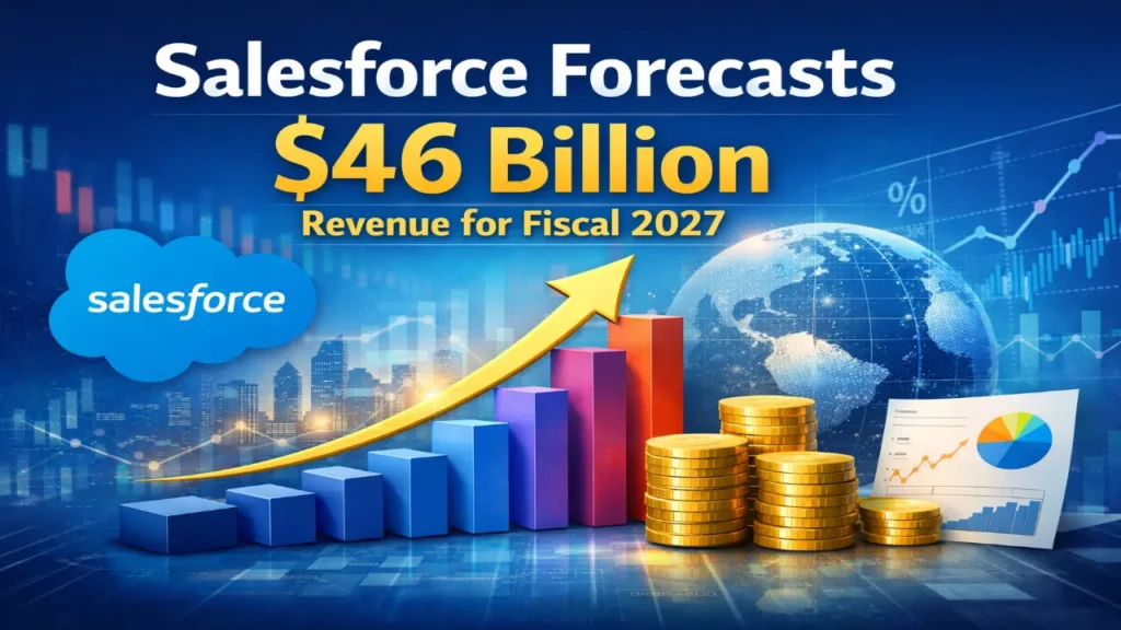 Salesforce forecasts $46 billion revenue for fiscal 2027