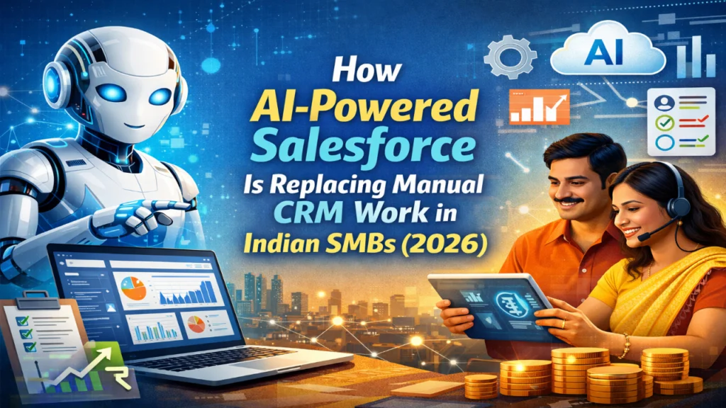 How AI-Powered Salesforce Is Replacing Manual CRM Work in Indian SMBs (2026)