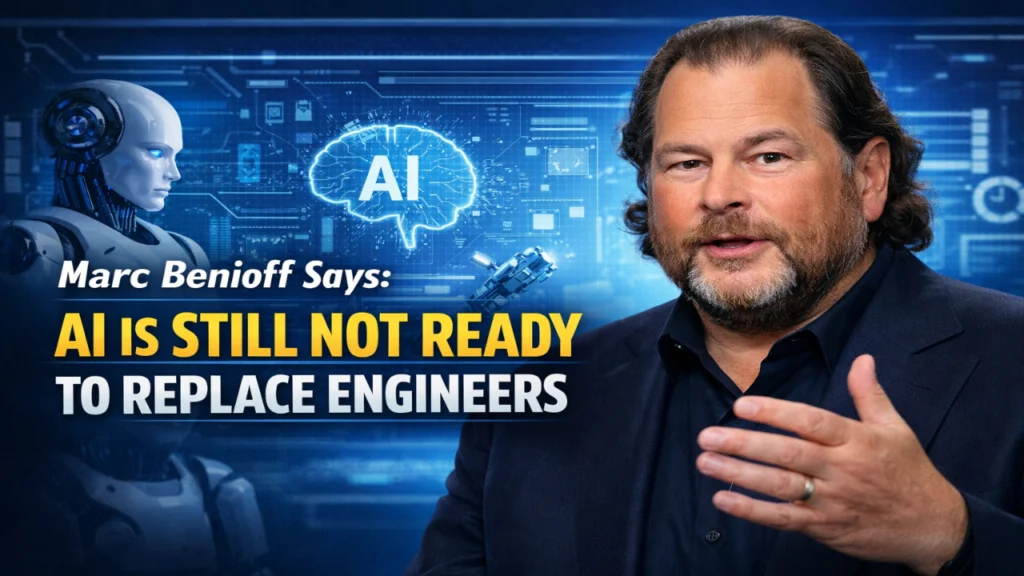 Marc Benioff Says AI Is Still Not Ready to Replace Engineers