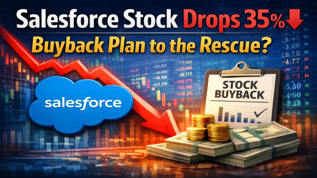 Salesforce Stock Drops 35%: Buyback Plan to the Rescue?