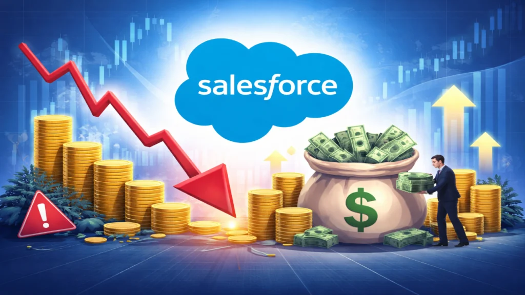 Salesforce Stock Drops 35%: Buyback Plan to the Rescue? 1 Salesforce Stock Drops 35% Buyback Plan to the Rescue