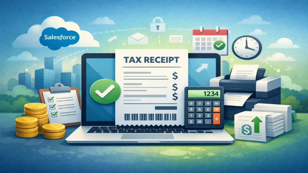 Salesforce Tax Receipt Generation: Options and Limits 1 Salesforce Tax Receipt Generation Options and Limits