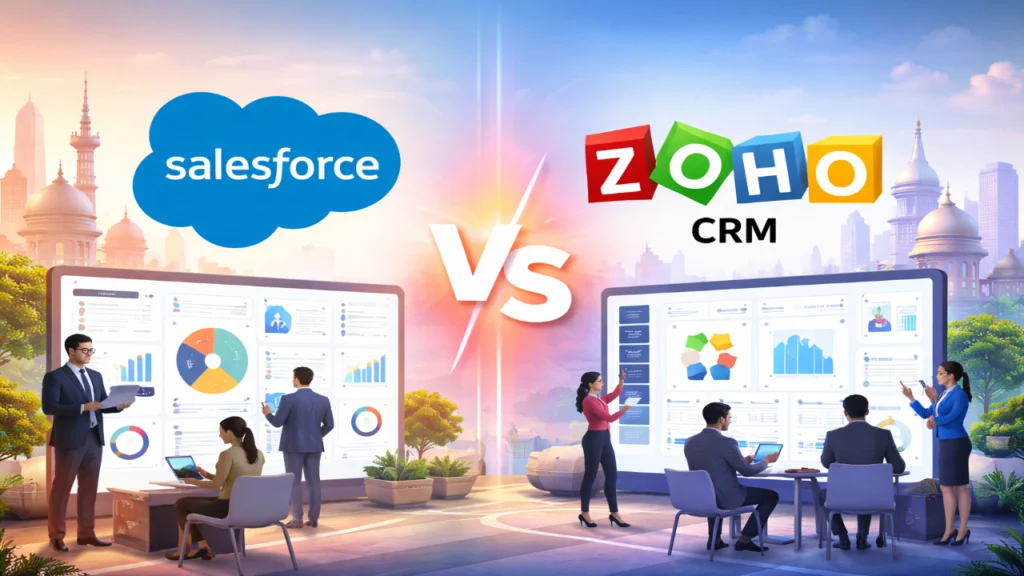 Which is better for Indian startups in 2026: Salesforce or Zoho CRM? 1 Which is better for Indian startups in 2026 Salesforce or Zoho CRM