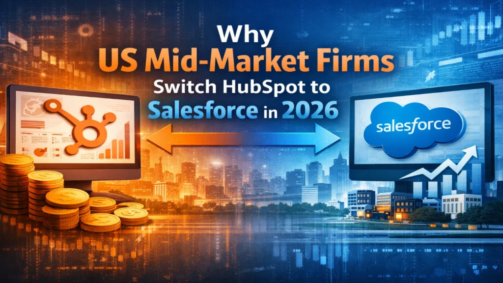 Why US Mid-Market Firms Switch HubSpot to Salesforce in 2026
