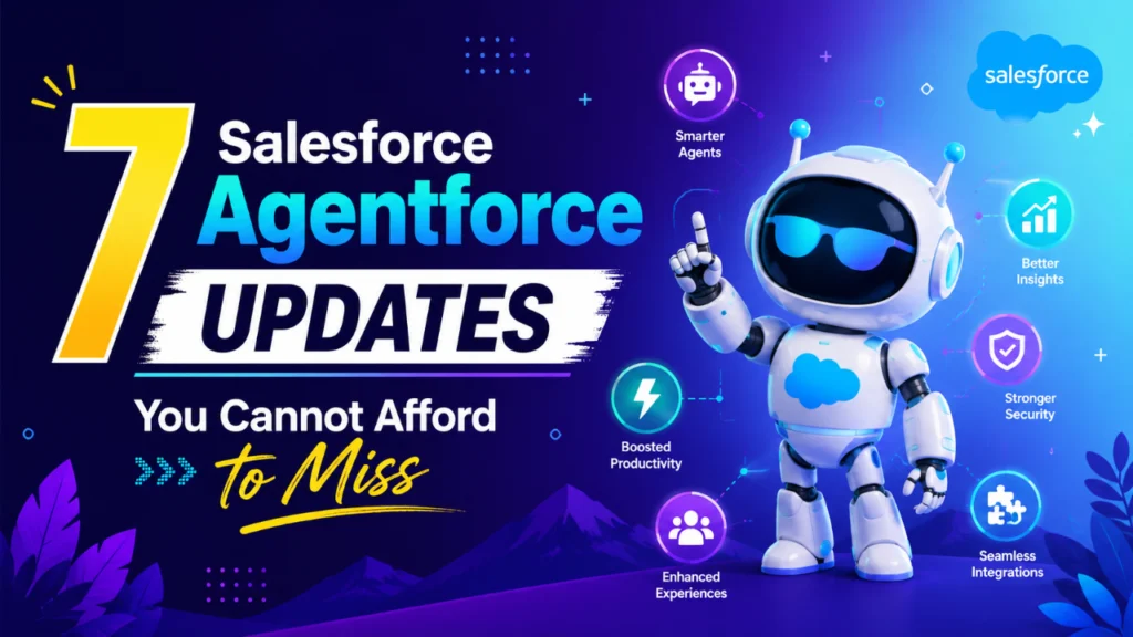 7 Salesforce Agentforce Updates You Cannot Afford to Miss