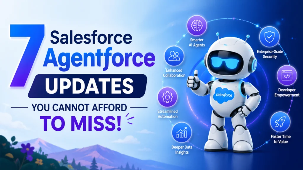 7 Salesforce Agentforce Updates You Cannot Afford to Miss