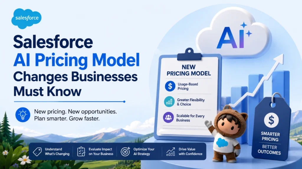 Salesforce AI Pricing Model Changes Businesses Must Know