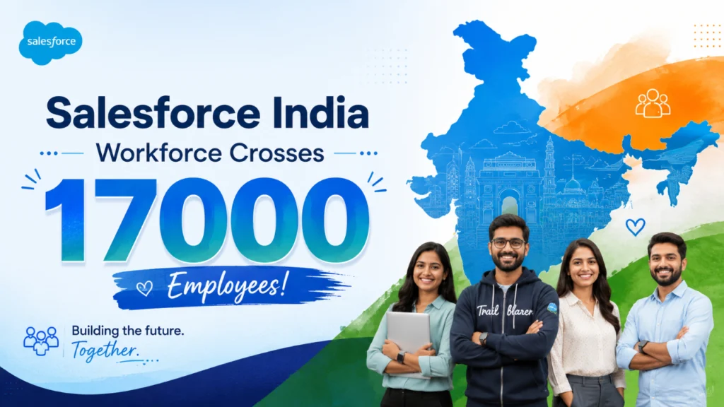 Salesforce India Workforce Crosses 17000 Employees