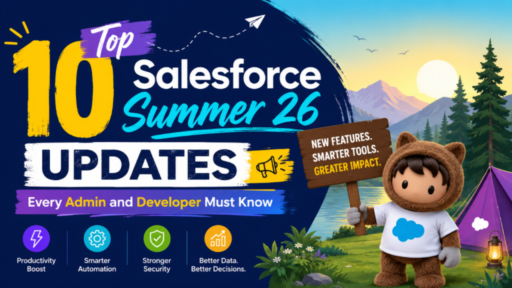 Top 10 Salesforce Summer 26 Updates Every Admin and Developer Must Know