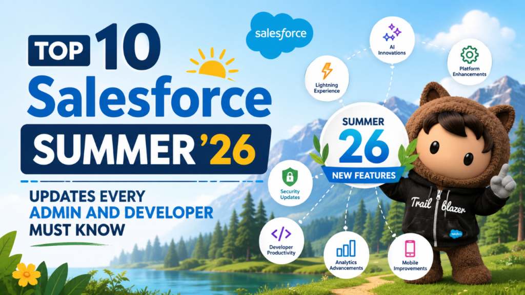 Top 10 Salesforce Summer 26 Updates Every Admin and Developer Must Know