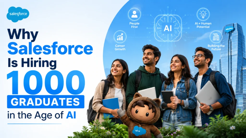 Why Salesforce Is Hiring 1000 Graduates in the Age of AI
