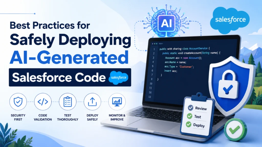 Best Practices for Safely Deploying AI-Generated Salesforce Code 1 Best Practices for Safely Deploying AI-Generated Salesforce Code
