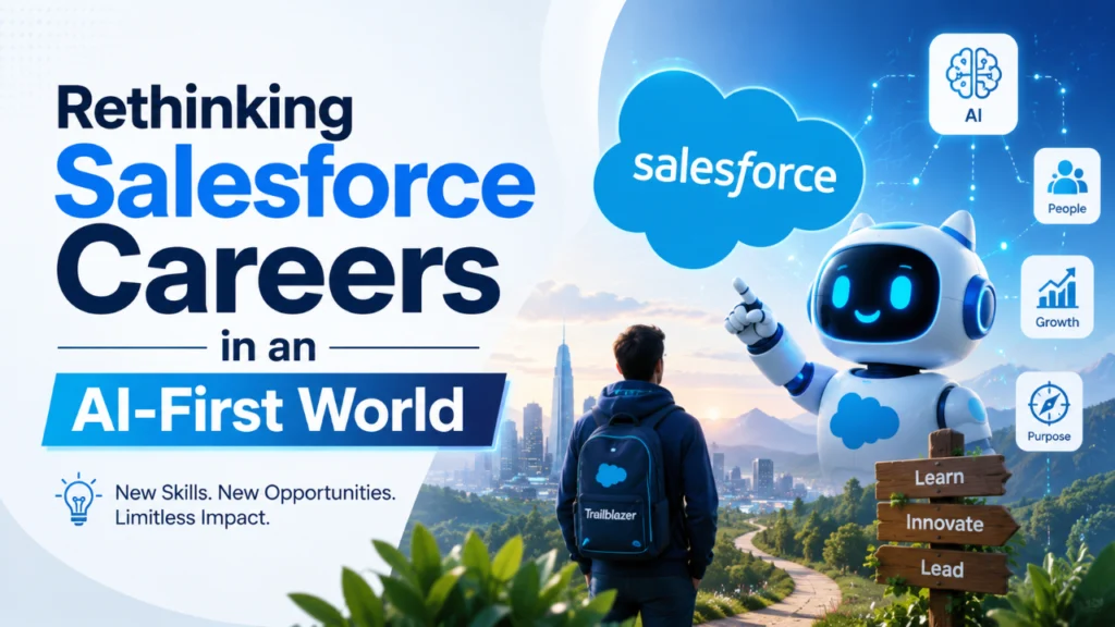 Rethinking Salesforce Careers in an AI-First World 1 Rethinking Salesforce Careers in an AI-First World