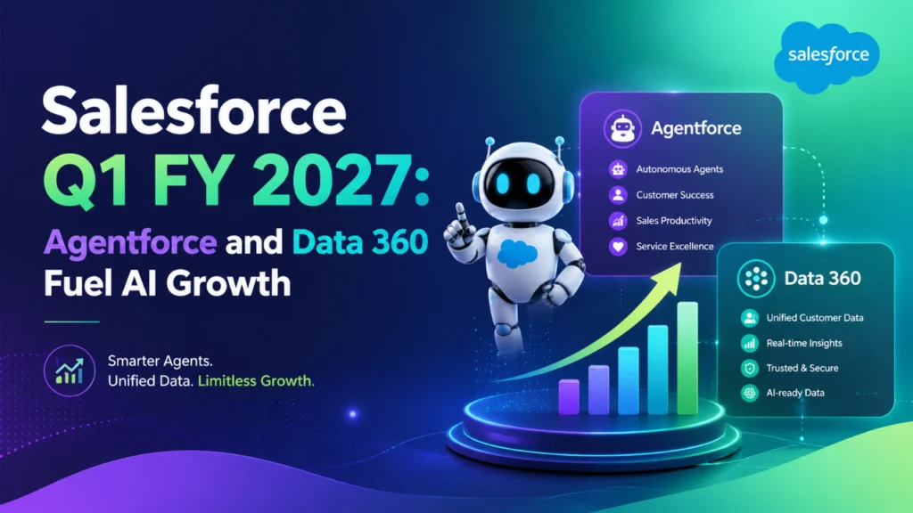 Salesforce Q1 FY 2027: Agentforce and Data 360 Fuel AI Growth