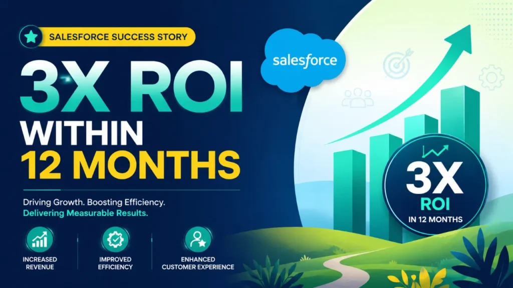Salesforce Success Story: 3X ROI Within 12 Months