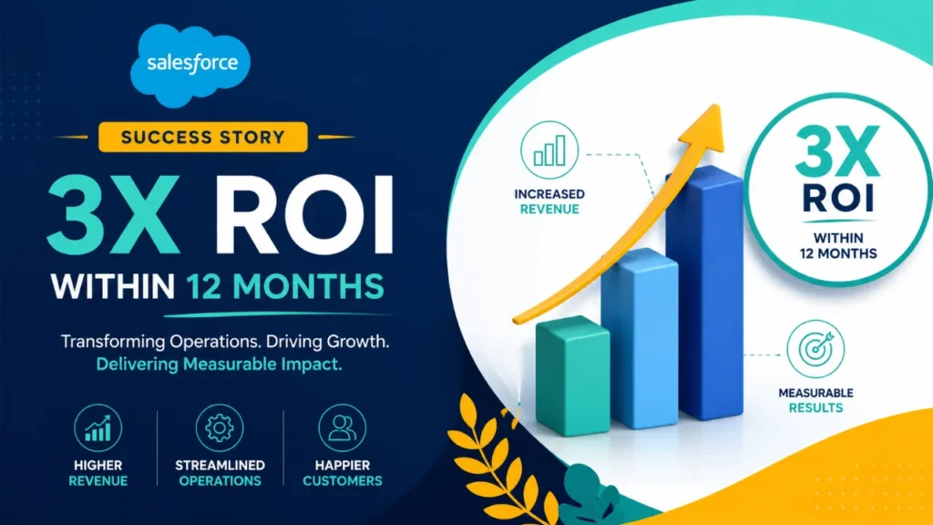 Salesforce Success Story 3X ROI Within 12 Months