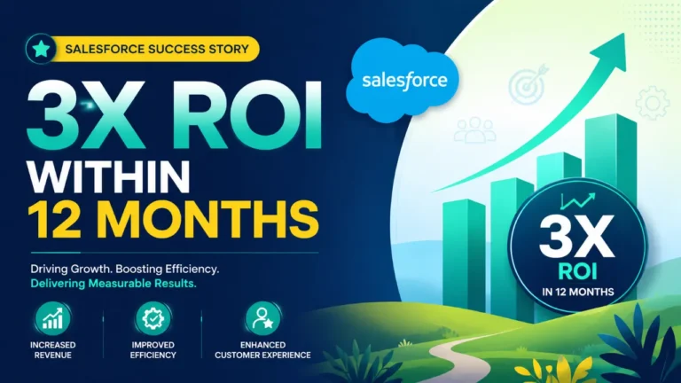 Salesforce Success Story: 3X ROI Within 12 Months