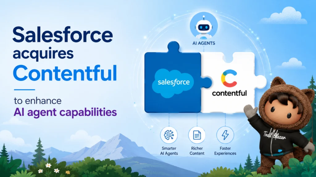 Salesforce acquires Contentful to enhance AI agent capabilities