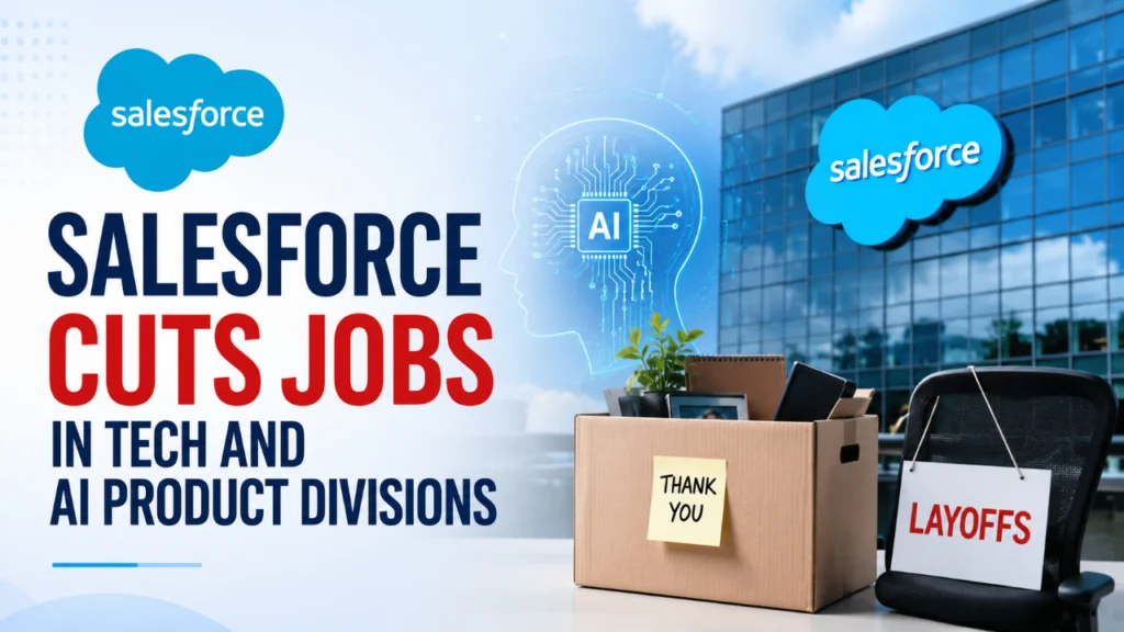Salesforce cuts jobs in tech and AI product divisions