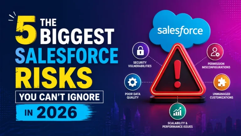 The 5 Biggest Salesforce Risks You Can't Ignore in 2026