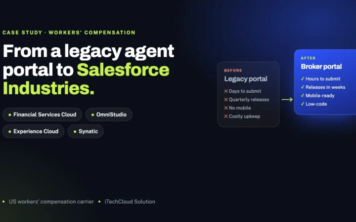 Replacing a Legacy Broker Portal on Salesforce Industries