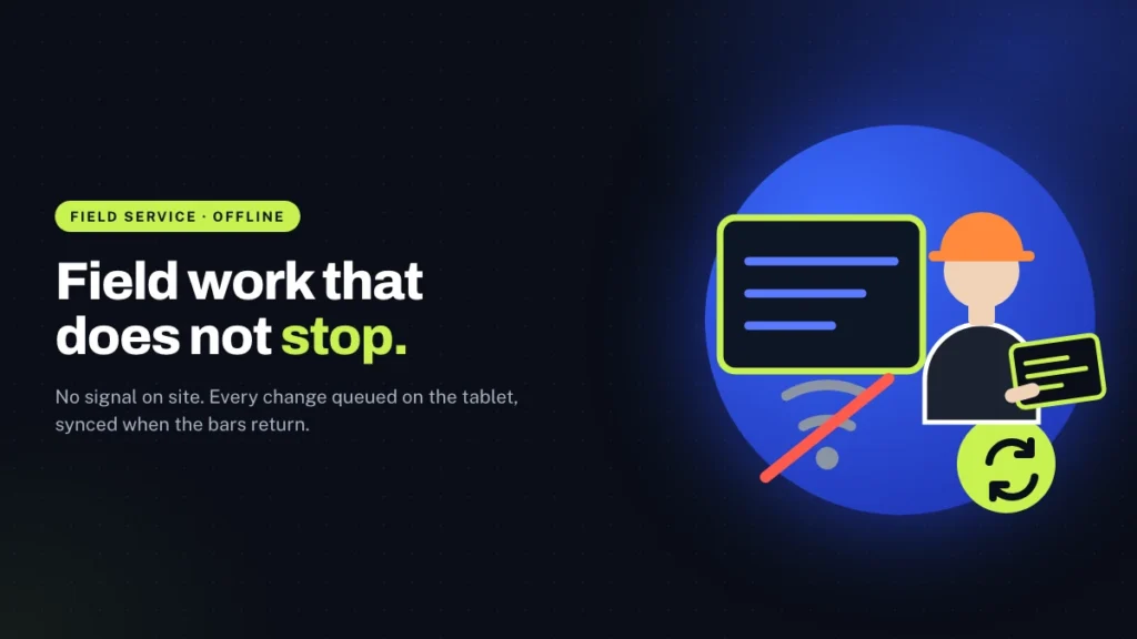 Offline Field Service: a Browser Extension That Syncs Back to Salesforce
